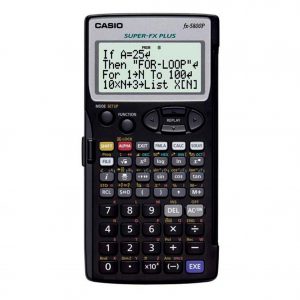ماشین حساب CASIO 5800
