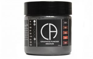پودر گرافیت مشکی medium کلارک 250 میل G2
