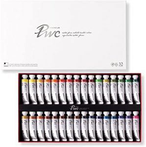 آبرنگ pwc 32 رنگ