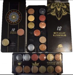 آبرنگ متالیک رایمون 12 رنگ
