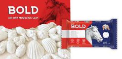 خمیر مجسمه سازی بولد ۵۰۰ گرم سفید