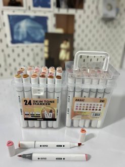 مارکر بیسیک 24 رنگ پوست