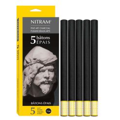 زغال نیترام soft, 12 mm دایره