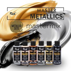 رنگ اکریلیک ریچ Metallics
