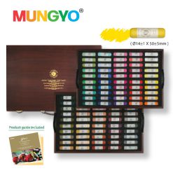 ست پاستل گچی گالری ۱۰۰ رنگ جعبه چوبی